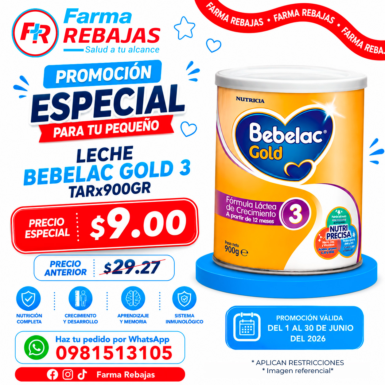 Bebelac Gold 3 a $9.00